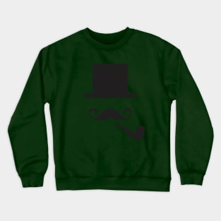 Mustache Mr. Smoker Crewneck Sweatshirt